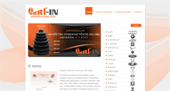 Desktop Screenshot of heri-indjija.com